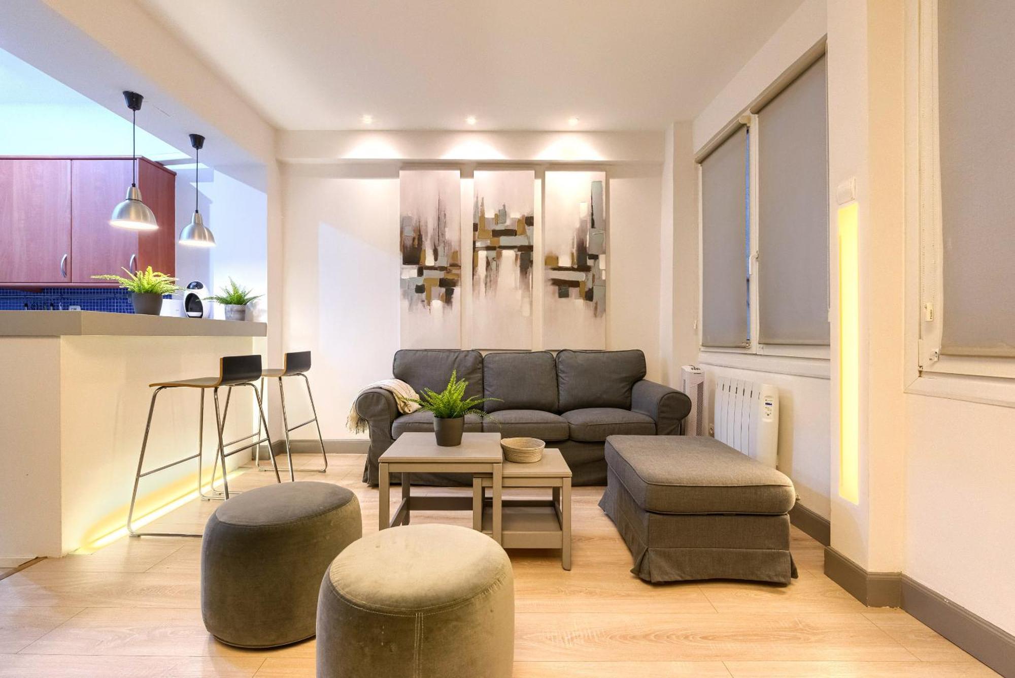 Apartamento Tristan Vivienda Turistica De Diseno Con Ac Bilbao Exterior foto